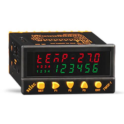 Bộ điều khiển lập trình PLC SELEC TWIX-1-230V size 48x96